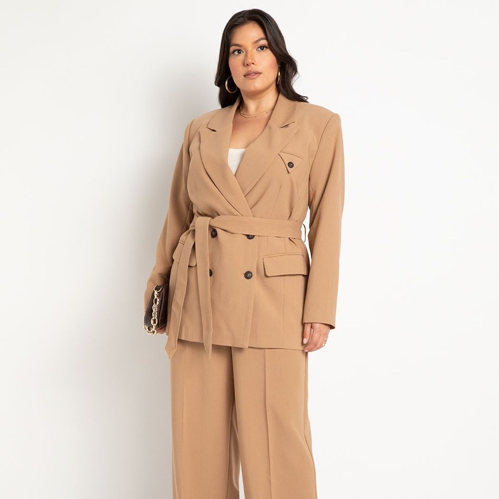 BNWT Eloquii Tie Waist Blazer